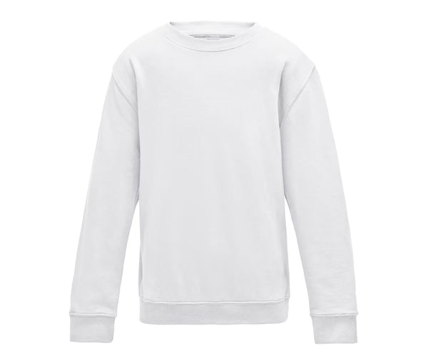 Sweater - Wit - vanaf 1/2 jaar - (ontwerp naar keuze)