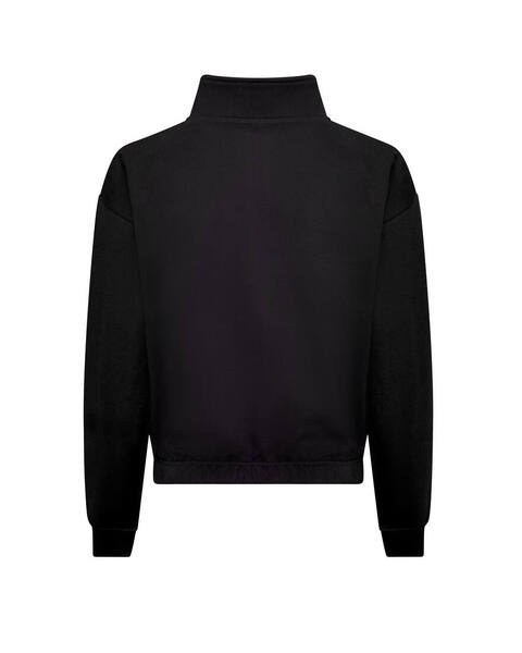 Zipped sweater - Zwart - volwassenen - (ontwerp naar keuze)