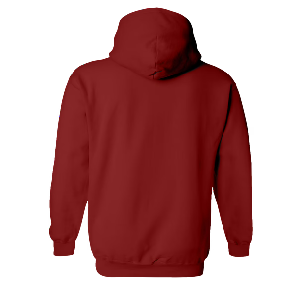 Hoodie - Burgundy - volwassenen - (ontwerp naar keuze)