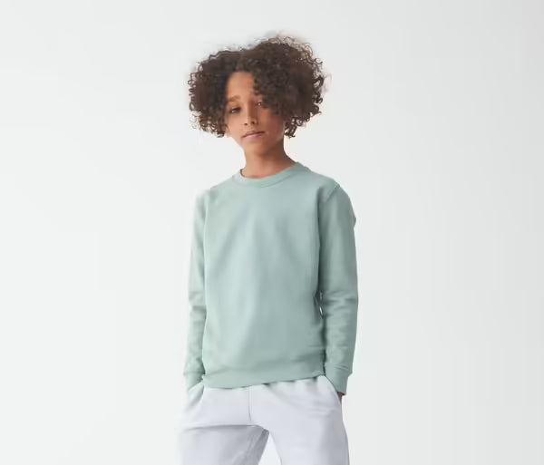 Sweater - Saliegroen - vanaf 1/2 jaar - (ontwerp naar keuze)