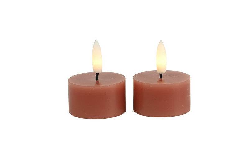 LED waxinelichtjes (was, set van 2)