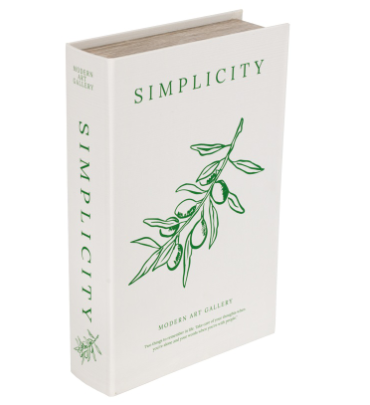Koffietafelboek Simplicity 33x22cm