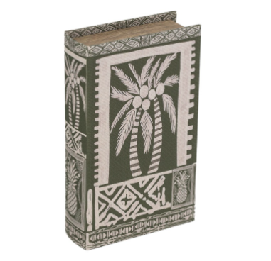 Koffietafelboek Groene Palm 21x13cm
