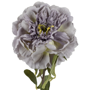 Pioenroos Belle (kunstbloem) 72cm