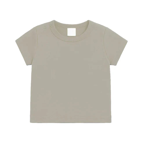Shirt - maat 56-104 - Zand - (ontwerp naar keuze)