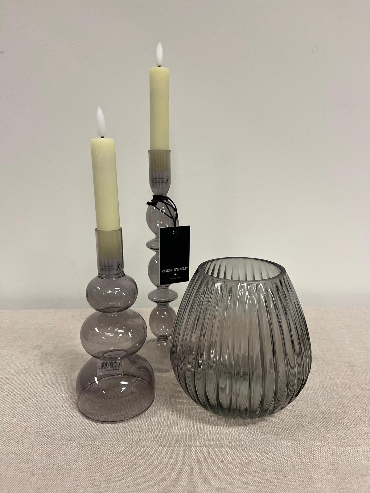 Windlicht/decoglas Demi