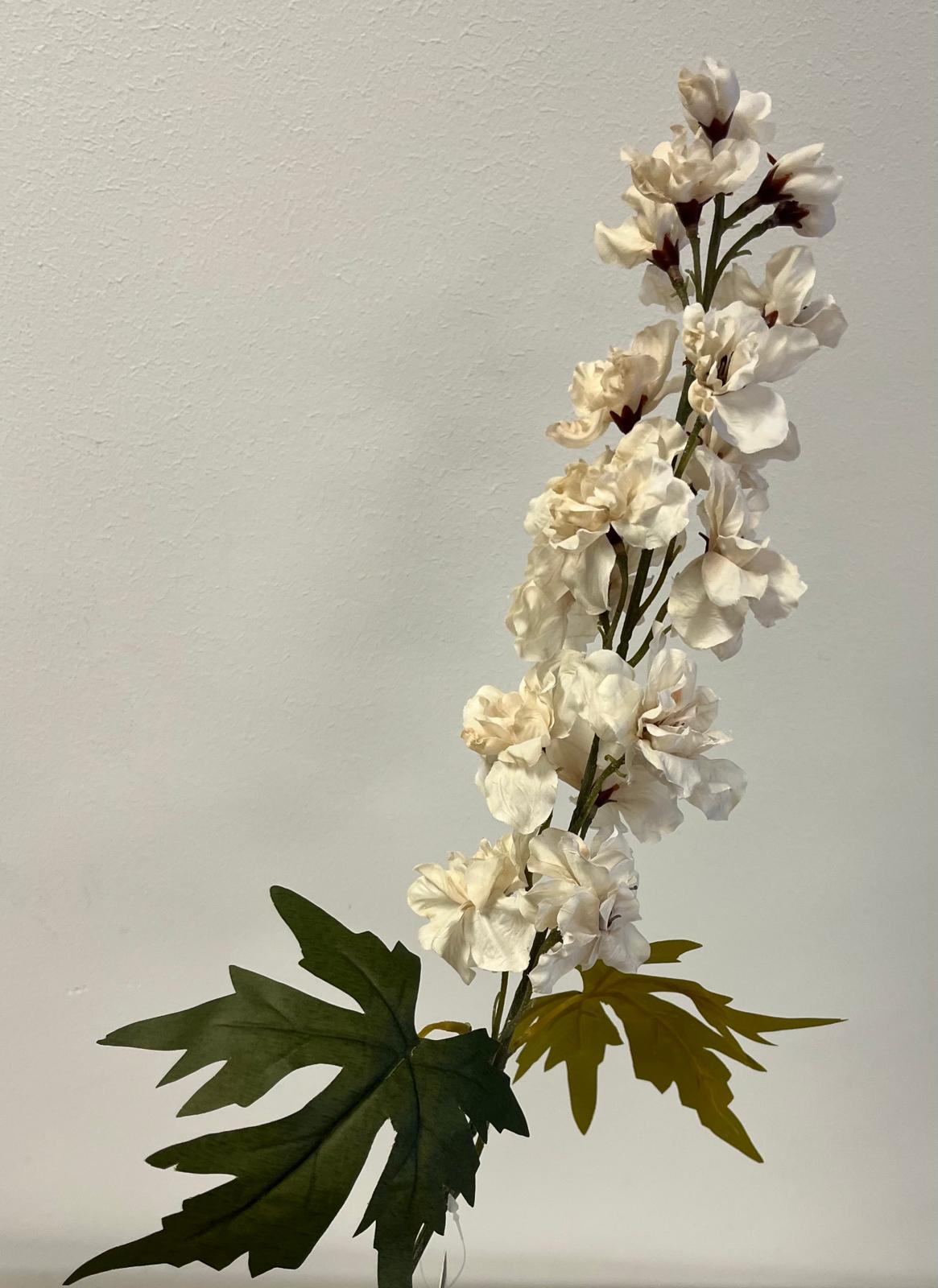 Ridderspoor beige (kunstbloem)