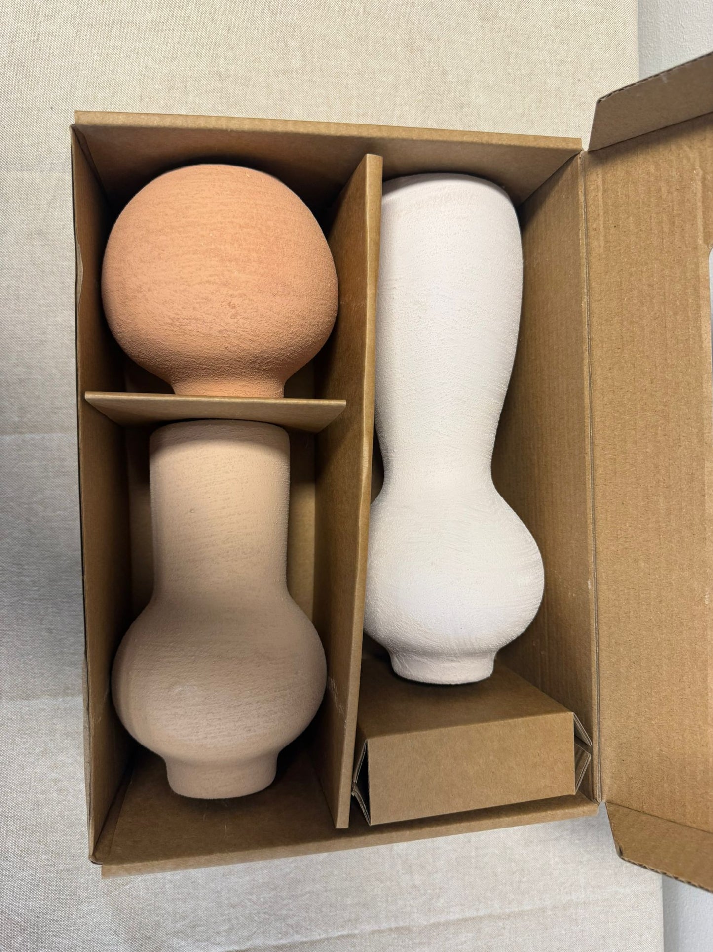 Set van 3 vazen