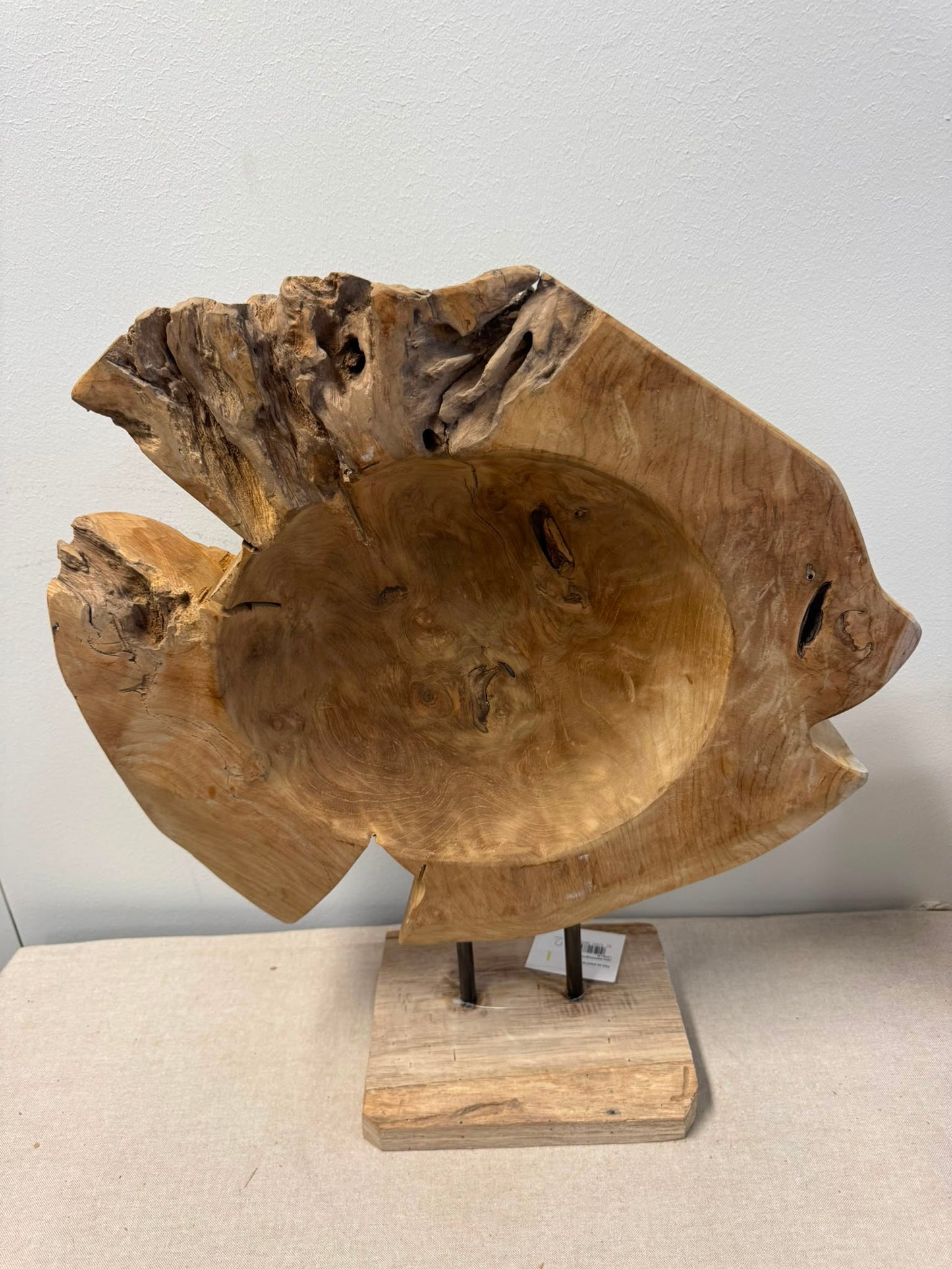 Ornament Vis Teakhout nr2