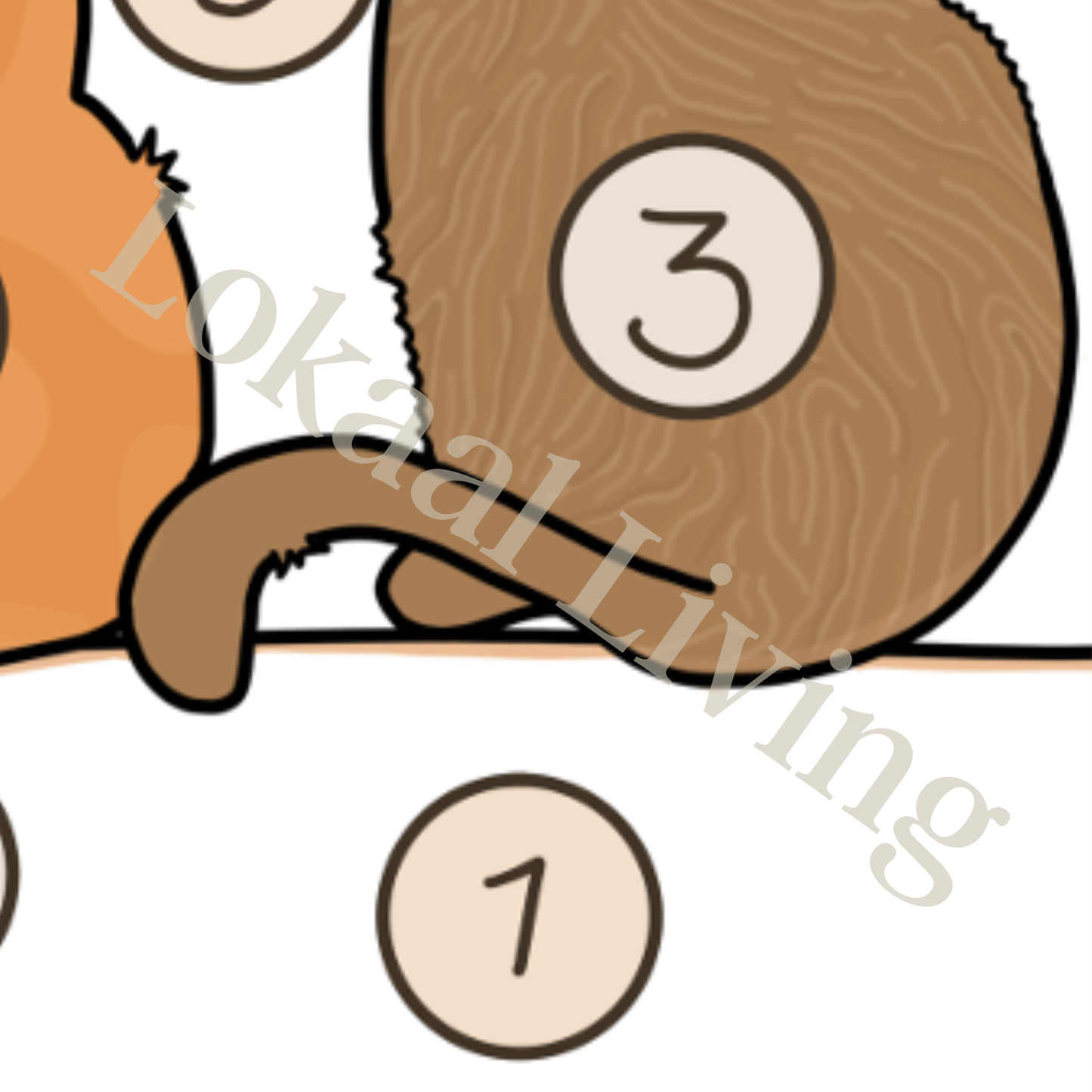 Aftelposter Katten (Printable)