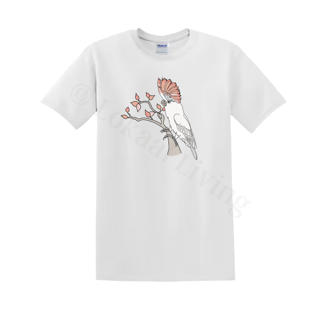 Shirt - wit - volwassenen - (ontwerp naar keuze)
