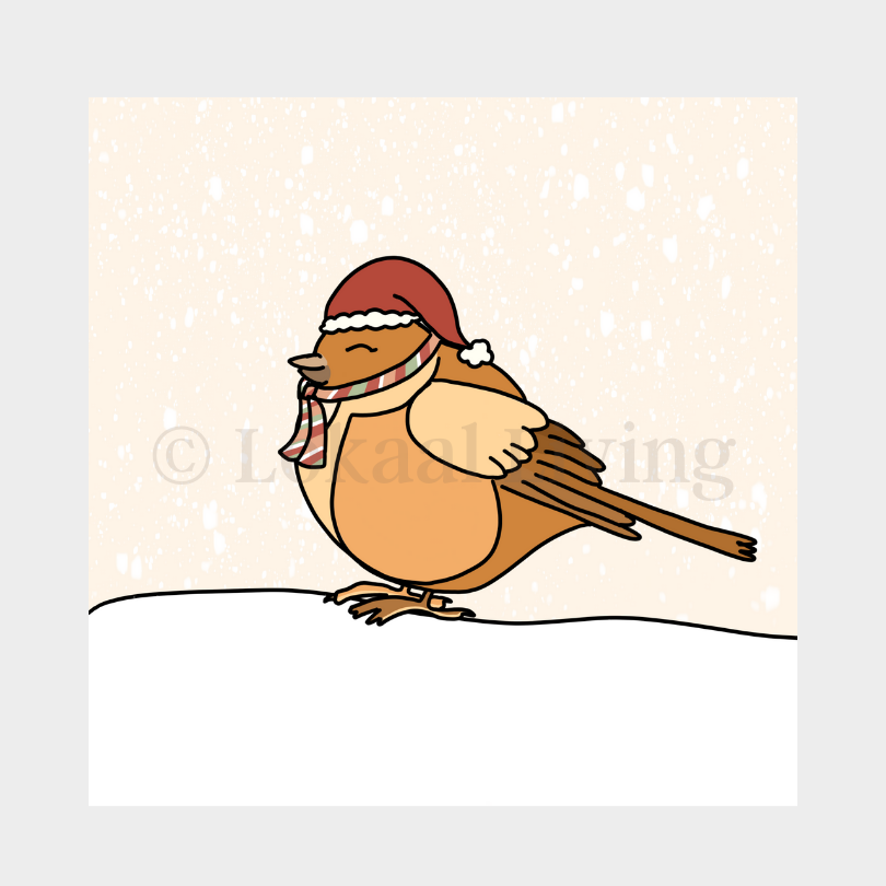 Wenskaart Kerstmus (kerstkaart)