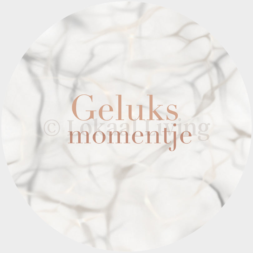 Muurcirkel Geluksmomentje