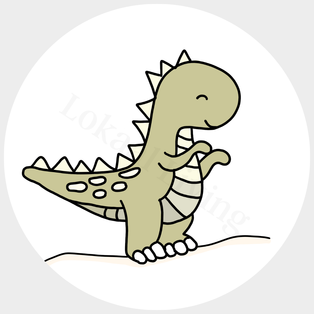 Muurcirkel T-rex