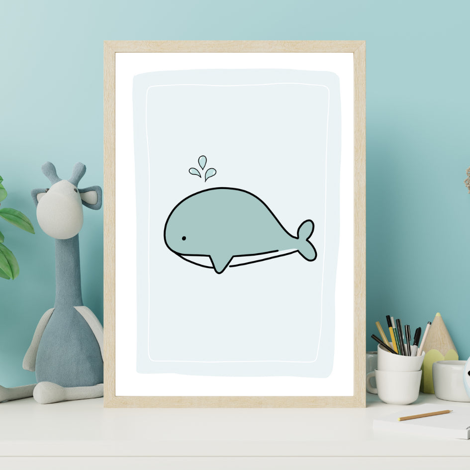 Poster Walvis