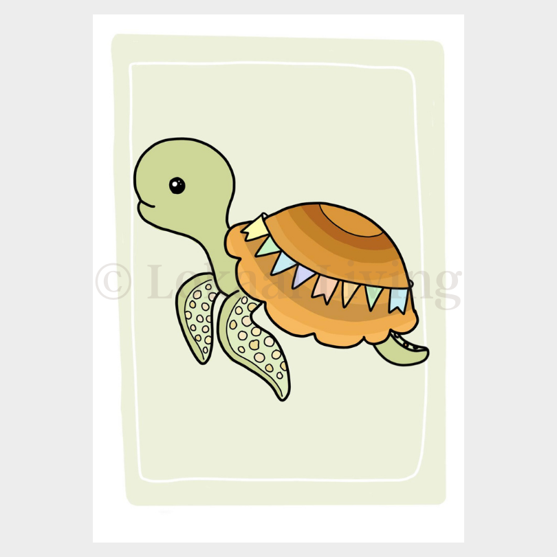 Poster Schildpad
