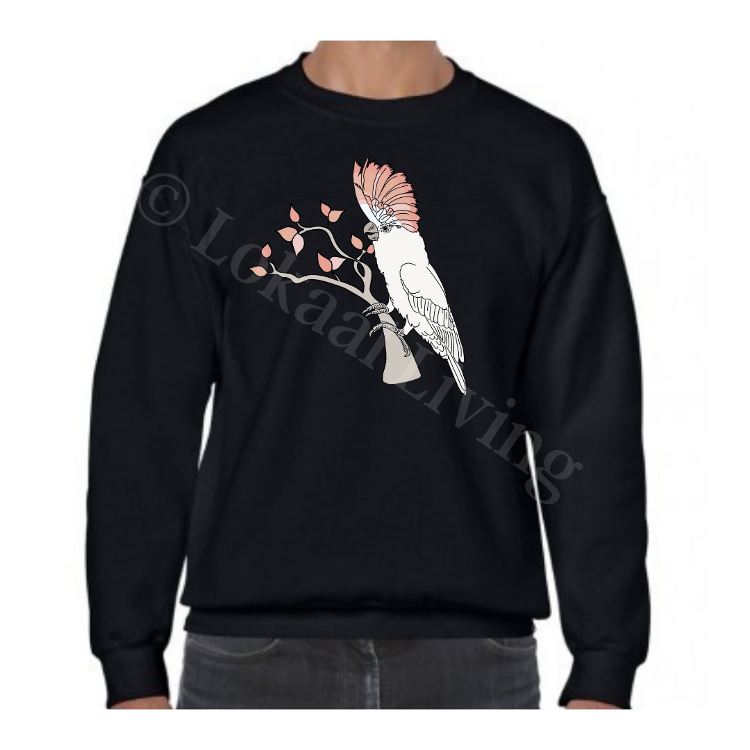 Sweater - Zwart - volwassenen - (ontwerp naar keuze)