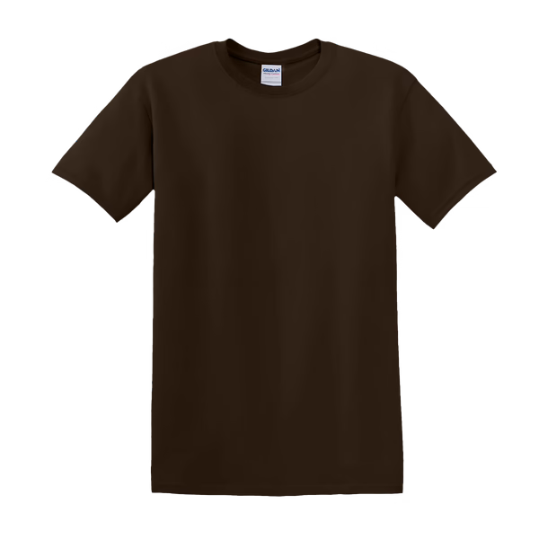 Shirt - Chocolade bruin - volwassenen - (ontwerp naar keuze)