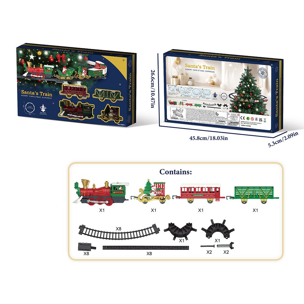 LED Spoorweg Trein - Kerstboom