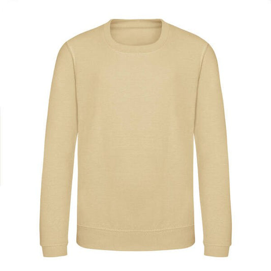 Sweater - Zand - vanaf 1/2 jaar - (ontwerp naar keuze)