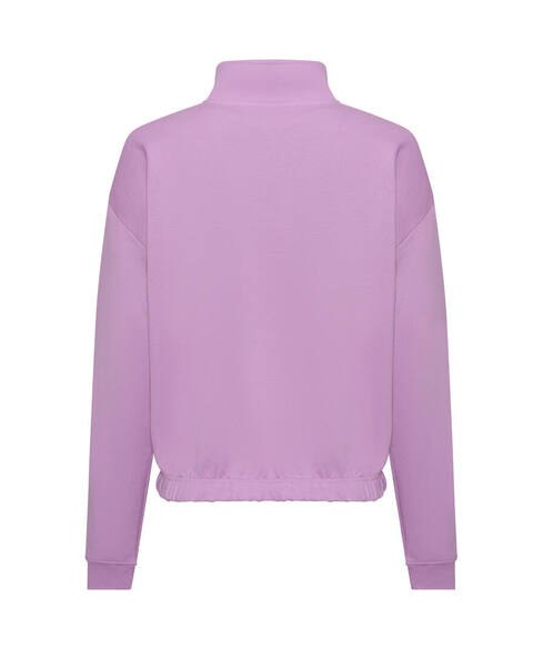 Zipped sweater - Lavendel - volwassenen - (ontwerp naar keuze)