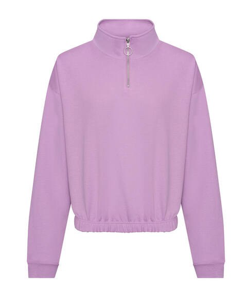 Zipped sweater - Lavendel - volwassenen - (ontwerp naar keuze)