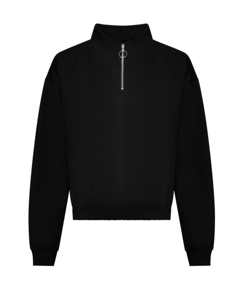 Zipped sweater - Zwart - volwassenen - (ontwerp naar keuze)