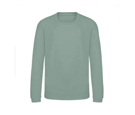 Sweater - Saliegroen - vanaf 1/2 jaar - (ontwerp naar keuze)