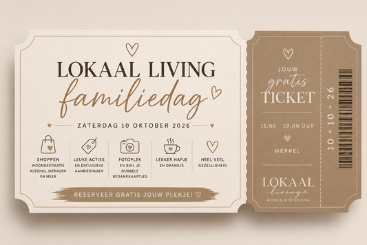 Ticket Lokaal Living Familiedag 2026