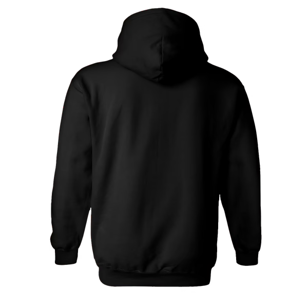 Hoodie - Zwart - volwassenen - (ontwerp naar keuze)