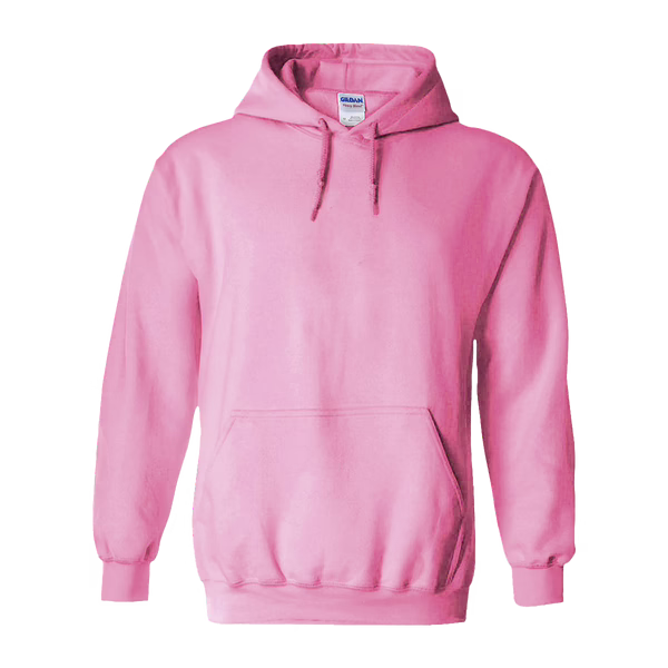 Hoodie - Lichtroze - volwassenen - (ontwerp naar keuze)