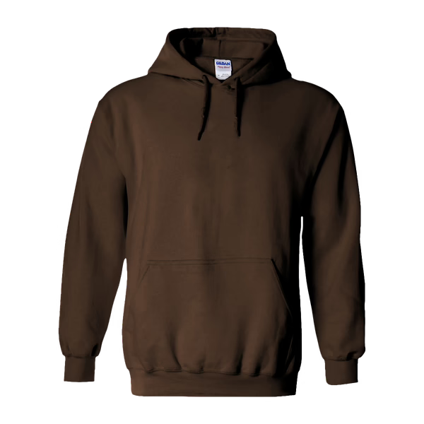 Hoodie - Chocolade bruin - volwassenen - (ontwerp naar keuze)