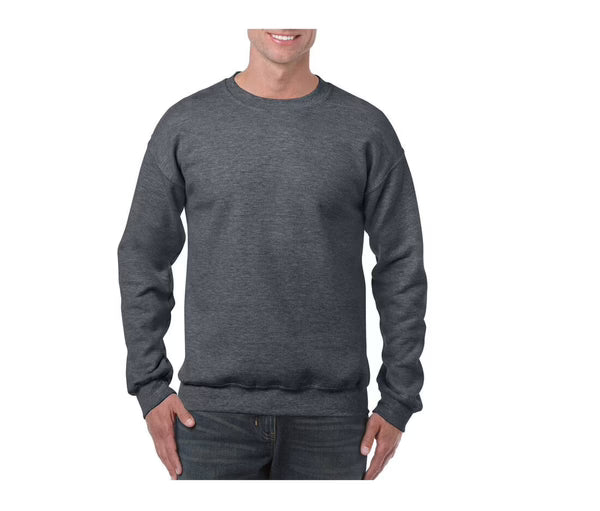Sweater - Donkergrijs gemeleerd - volwassenen - (ontwerp naar keuze)