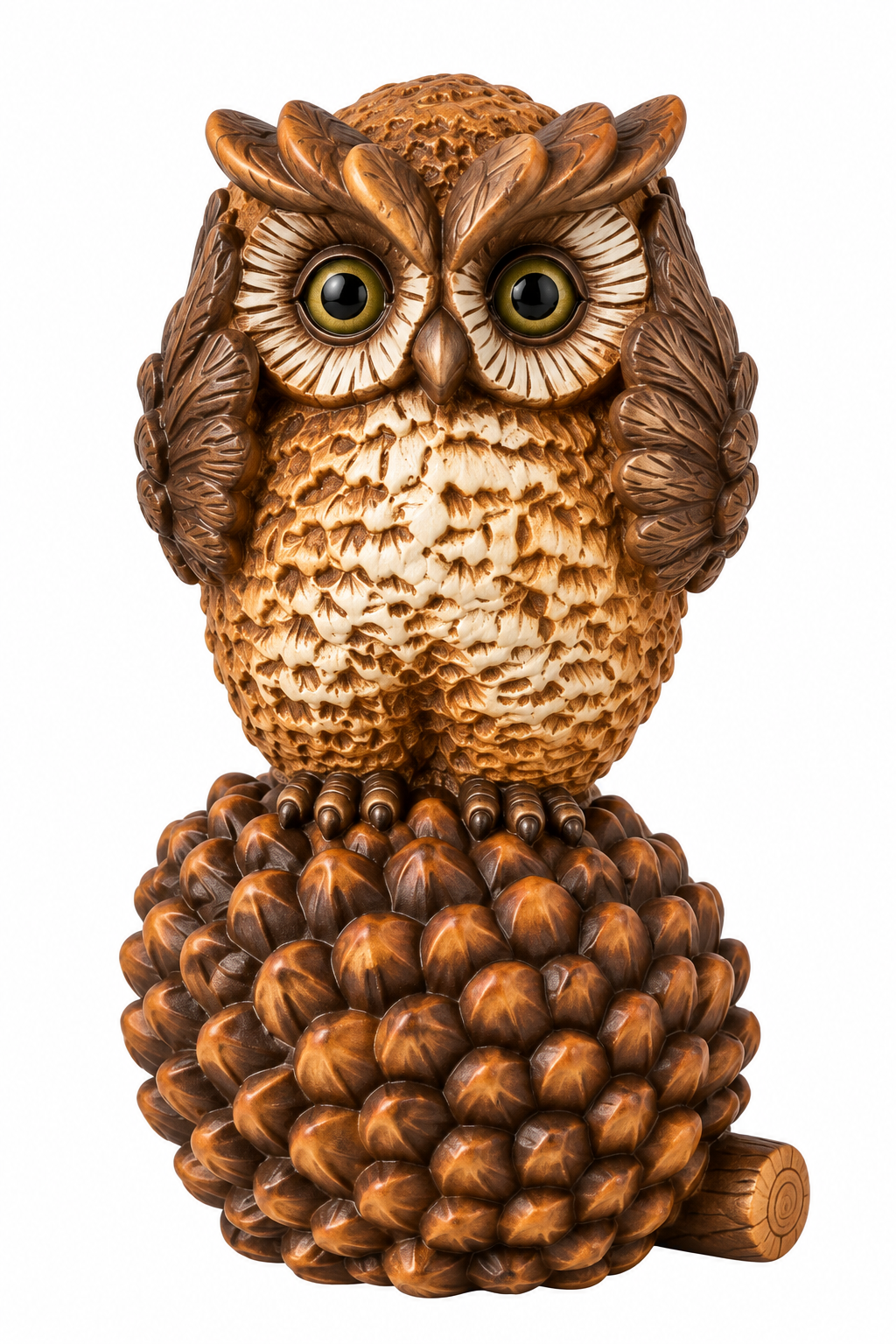 Ornament Horen, Zien, Zwijgen Uil