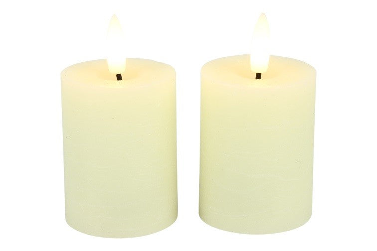 LED mini stompkaars, 5cm diameter (was, set van 2)