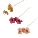 Hibiscus met goud (kunstbloem)
