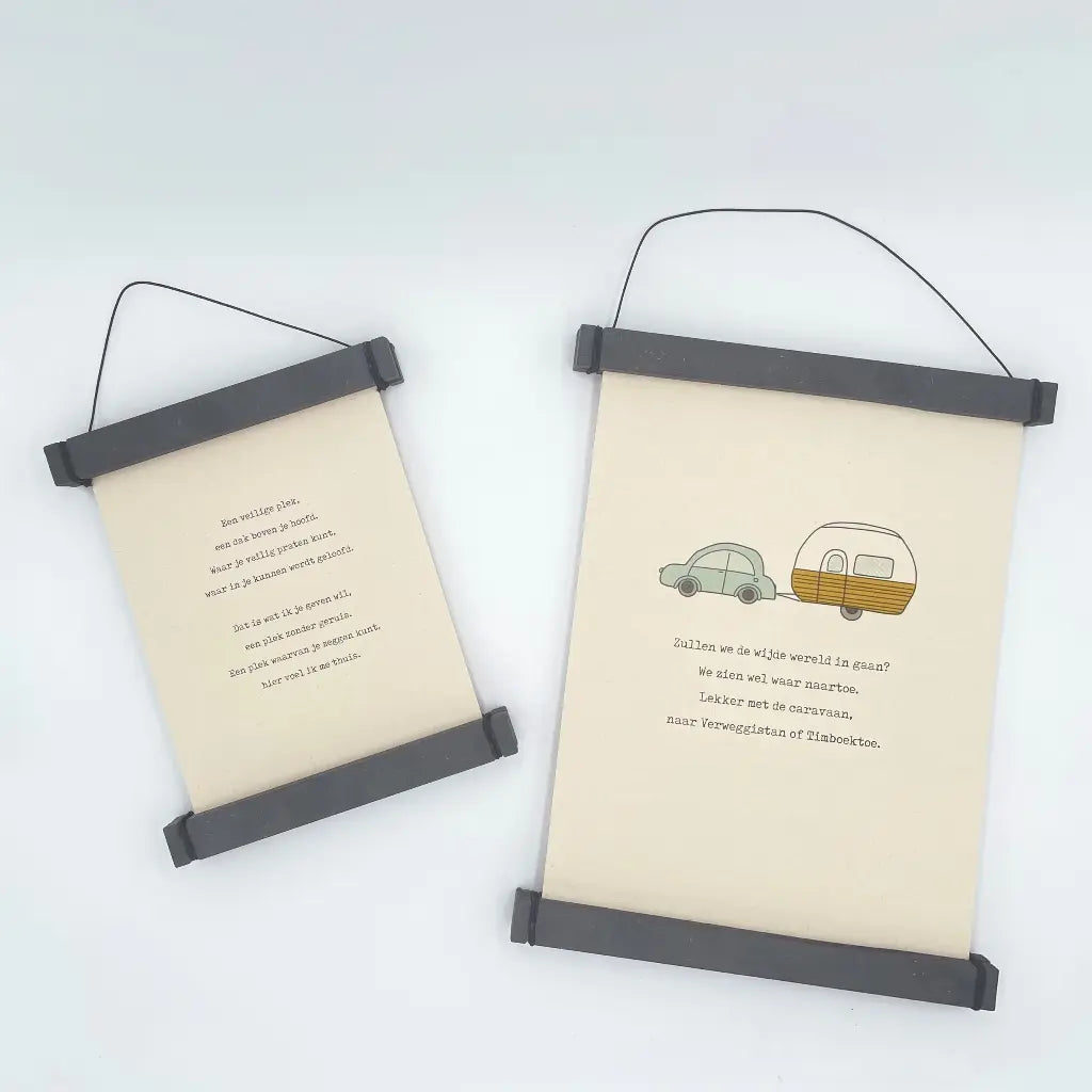 Posterklem (meerdere kleuren en formaten)