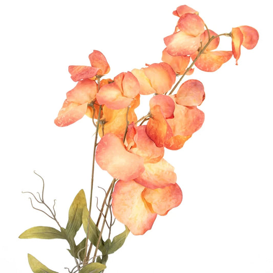 Kittelbloem oranje (kunstbloem)