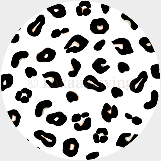 Muurcirkel Panterprint