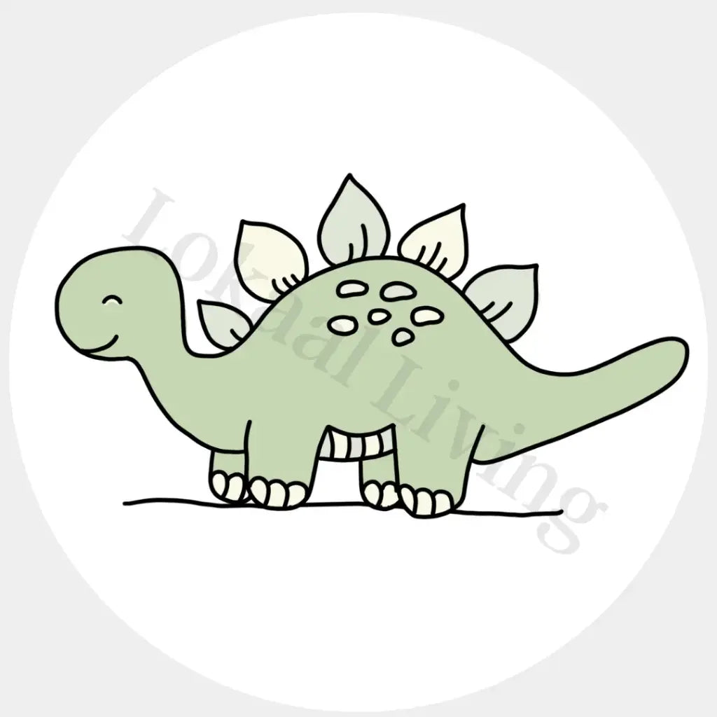 Muurcirkel Stegosaurus