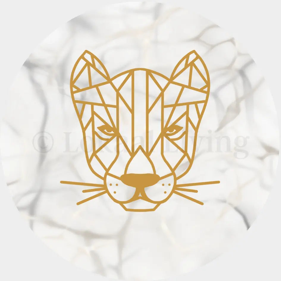 Onderzetter Panter (geometrisch)
