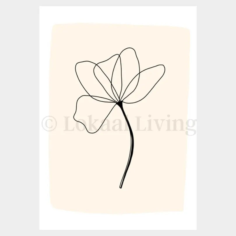 Poster Bloem