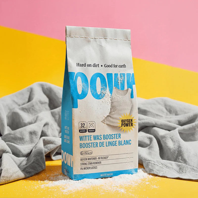 Witte wasbooster - Powr