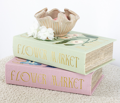 Koffietafelboek Flower Market 27x18cm