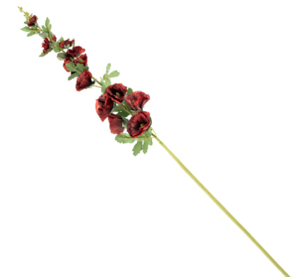 Stokroos 113cm (kunstbloem)