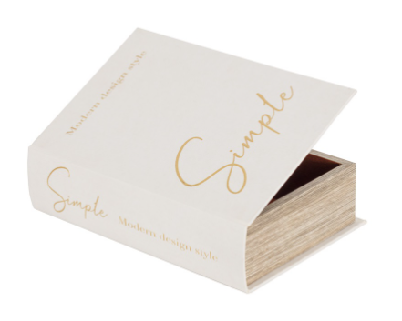 Koffietafelboek Simple 27x18cm