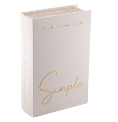 Koffietafelboek Simple 27x18cm