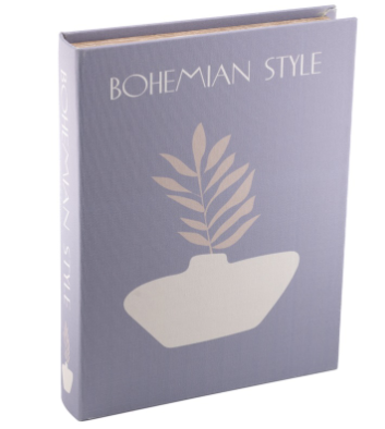 Koffietafelboek Bohemian Blauw 28,5x22cm