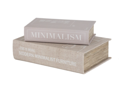 Koffietafelboek Grey Minimalism 21x13cm