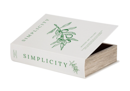 Koffietafelboek Simplicity 33x22cm